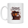 Chestnuts Street Food Love - Chestnut Enthusiast - 11 oz Ceramic Coffee ...
