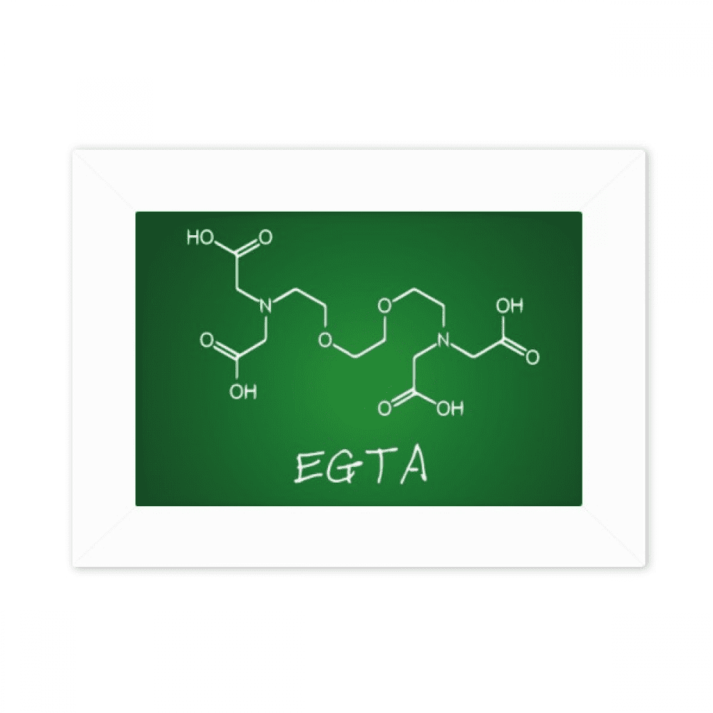 Chestry EGTA Checal Structural Formula Photo Mount Frame Picture Art ...