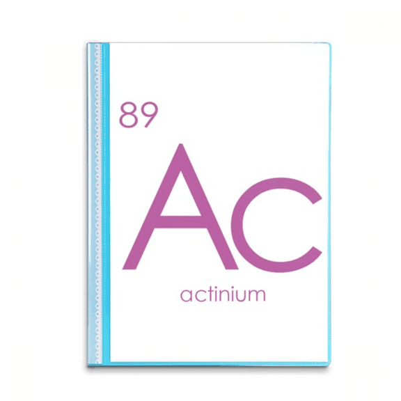 Chestry Elements Period Table Actinide Actinium Ac Book Sheet Protectors Portfolio Binder Folder