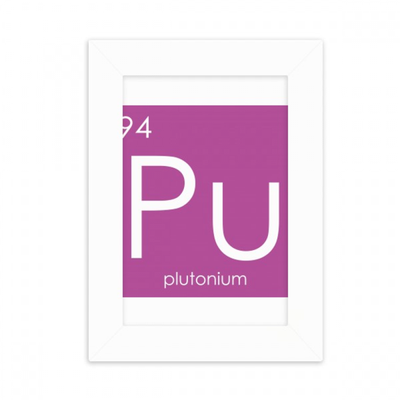 Chestry Elements Period Table Actinide Plutonium Pu Desktop Photo Frame Picture Display Decoration Art Painting