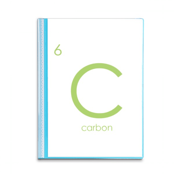 Chestry Elements Period Table Chalcogens Element Carbon C Book Sheet Protectors Portfolio Binder Folder