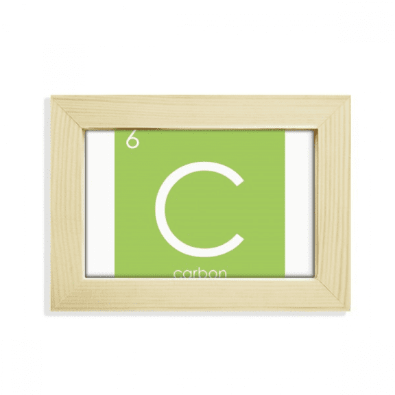 Chestry Elements Period Table Chalcogens Element Carbon C Desktop Decorate Photo Frame Picture Art Painting 5x7 inch