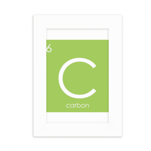 Chestry Elements Period Table Chalcogens Element Carbon C Desktop Photo Frame Picture Display Decoration Art Painting