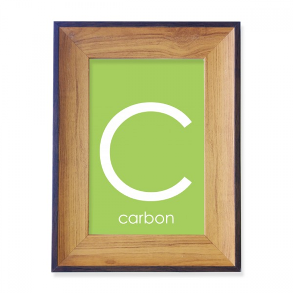 Chestry Elements Period Table Chalcogens Element Carbon C Photo Frame Exhibition Display Art Desktop Painting