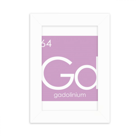Chestry Elements Period Table Lanthanide Gadolinium Gd Desktop Photo Frame Picture Display Decoration Art Painting
