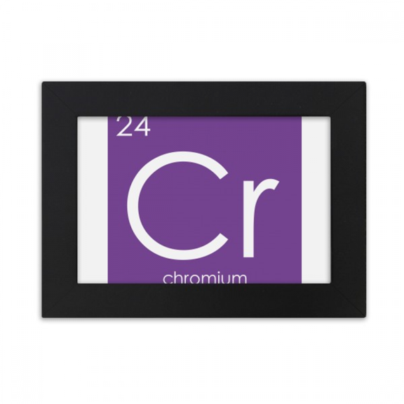 Chestry Elements Period Table Transition Metals Chroum Cr Desktop Photo Frame Ornaments Picture Art Painting