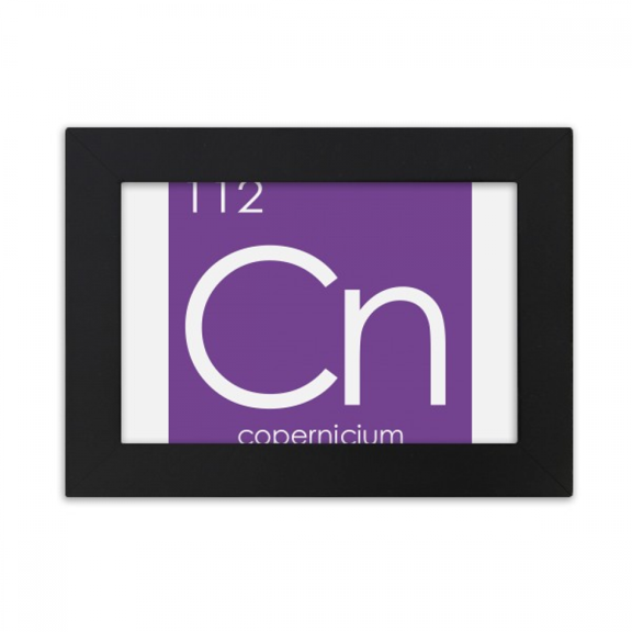 Chestry Elements Period Table Transition Metals Copernicium Cn Desktop Photo Frame Ornaments Picture Art Painting