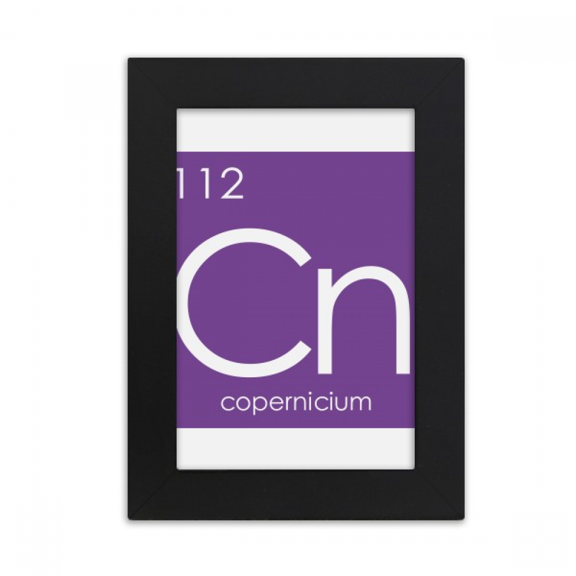 Chestry Elements Period Table Transition Metals Copernicium Cn Desktop Photo Frame Picture Display Art Painting Exhibit
