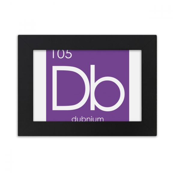 Chestry Elements Period Table Transition Metals Dubnium Db Desktop Photo Frame Ornaments Picture Art Painting