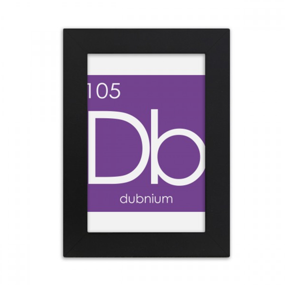 Chestry Elements Period Table Transition Metals Dubnium Db Desktop Photo Frame Picture Display Art Painting Exhibit