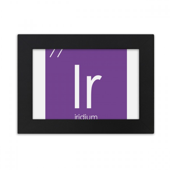 Chestry Elements Period Table Transition Metals Iridium Ir Desktop Photo Frame Ornaments Picture Art Painting