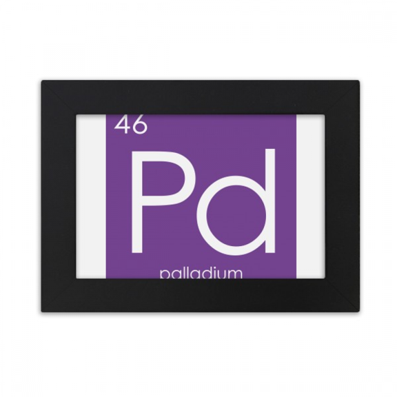 Chestry Elements Period Table Transition Metals Pd Desktop Photo Frame Ornaments Picture Art Painting