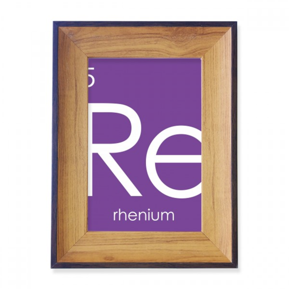 Chestry Elements Period Table Transition Metals Rhenium Re Photo Frame Exhibition Display Art Desktop Painting