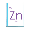 thumbnail image 1 of Chestry Elements Period Table Transition Metals Zinc Zn Book Sheet Protectors Portfolio Binder Folder, 1 of 3