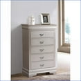 thumbnail image 1 of Chests & Wardrobes | Modern Silver Champagne Croc Texture Chest | Champagne | Particle Board, 1 of 6