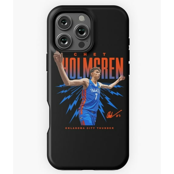 Chet Holmgren T-Shirt Design Phone Case for iPhone 16 15 14 13 12 11 Pro Max
