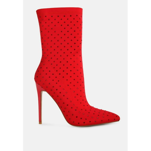 Cheugy Embellished Ankle Boots