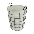 thumbnail image 1 of Cheung 16S005 Lined Metal Wire Storage Basket with Handles, 1 of 6