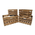 thumbnail image 1 of Cheungs 4 Piece Wood Crate Set, 1 of 5