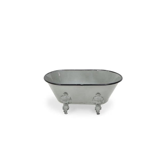Cheungs 5129S-GR Gray Decorative Metal Bathtub