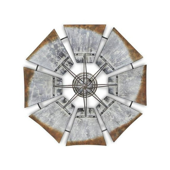 Cheungs 5139 Metal Windmill Wall Decor