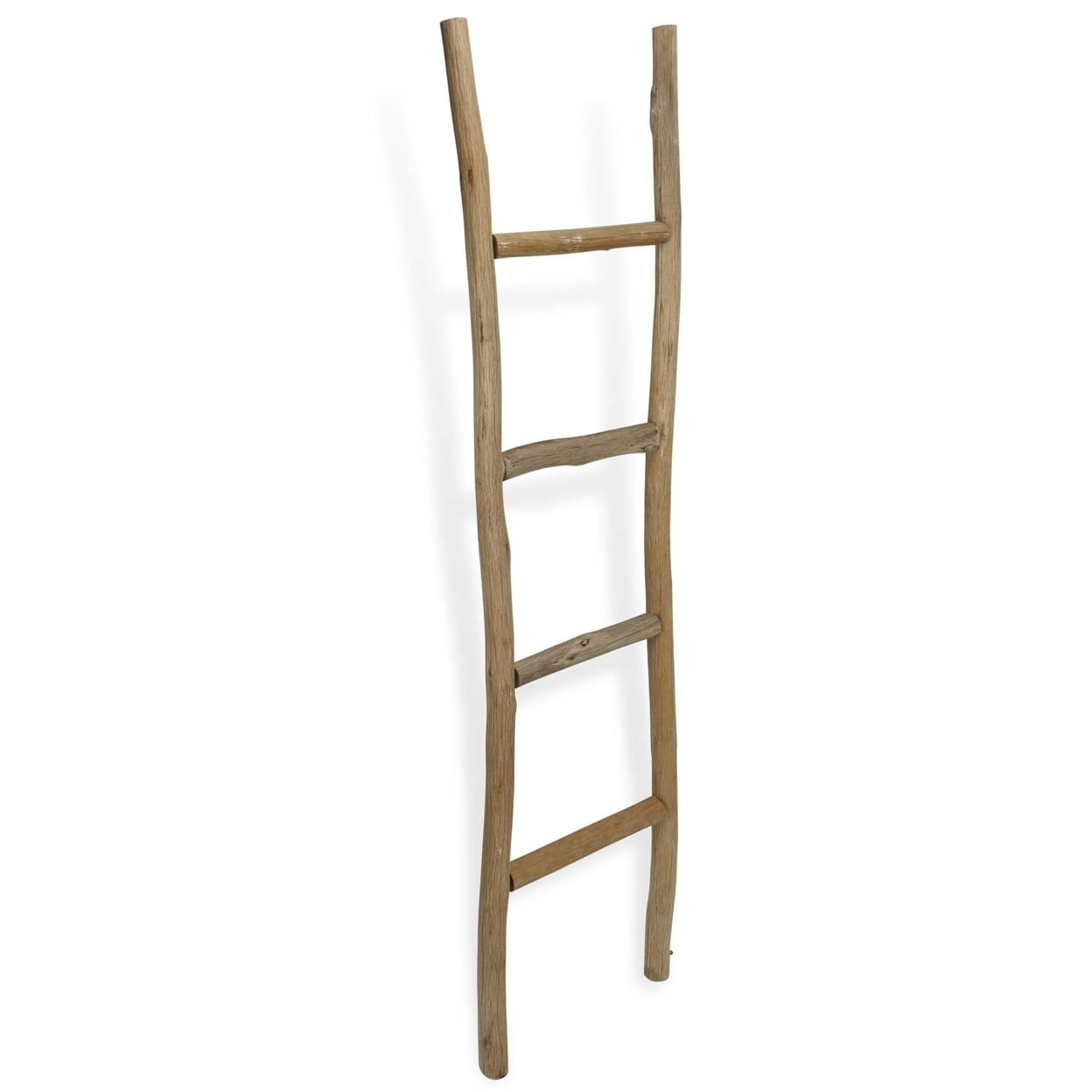 Cheungs Home Decorative Natural Wood Ladder