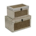 thumbnail image 1 of Rustic Farmstead Dark Gray Wooden Crate Set, 1 of 7