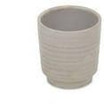 thumbnail image 1 of Cheungs 5661WT Rippled Ceramic Planter, White, 1 of 1