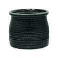 thumbnail image 1 of Cheungs Kifon Curved Ceramic Ceramic Pot - Dark Gray Large, 1 of 5