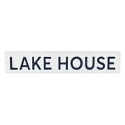 Roven Horizontal "Lake House" Sign - Off White