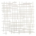 thumbnail image 1 of Cheungs 5803SV Iquara Square Metal Wall Art, Silver - Small, 1 of 4