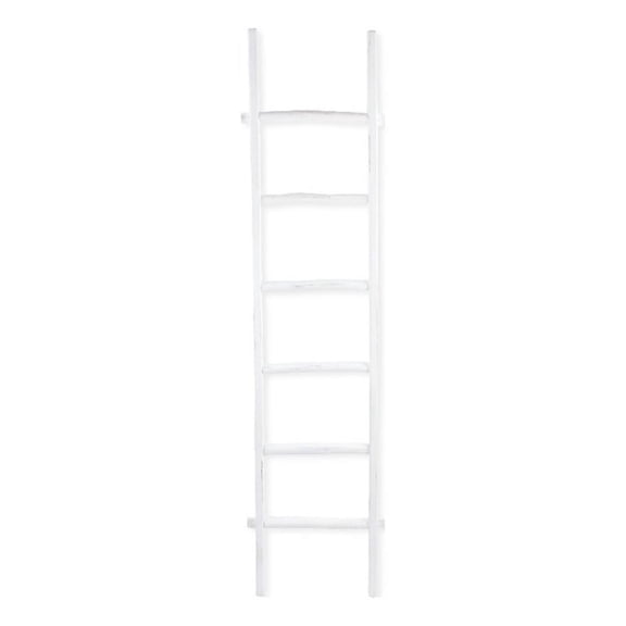 Cheungs 5818WT Atwater Rustic White Ladder