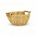 thumbnail image 1 of Cheungs 5832 Laelia Woven Water Hyacinth Basket with Side Wood Handles, 1 of 1