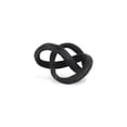 thumbnail image 1 of Cheungs 5897BK Kompo Modern Black Abstract Infinite Knot Decor, 1 of 5