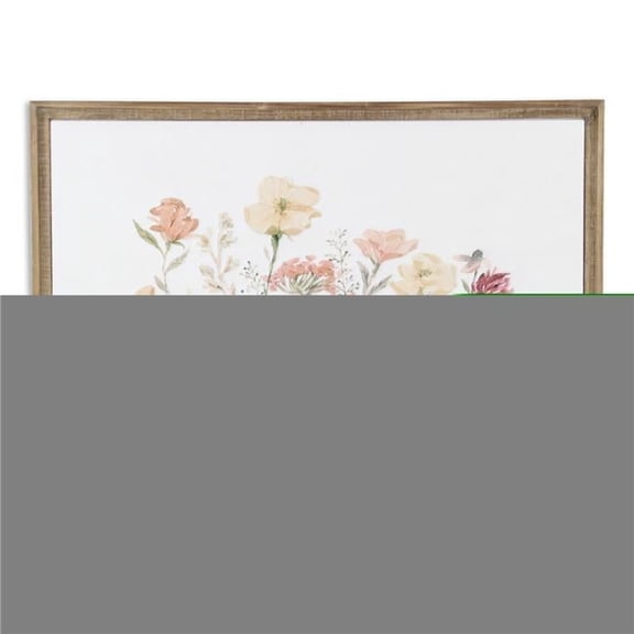 Cheungs 5911 Lyulia Countryside Themed Wall Flower Decor Panel