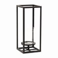 thumbnail image 1 of Pembertale Tall Square Black Metal Lantern - Small, 1 of 7