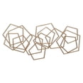 thumbnail image 1 of Astraga Multi Pentagon Metal Wall Art - Bronze, 1 of 9