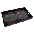 thumbnail image 1 of Emerson Wood Glass Topped Terrarum Map Tray, 1 of 4