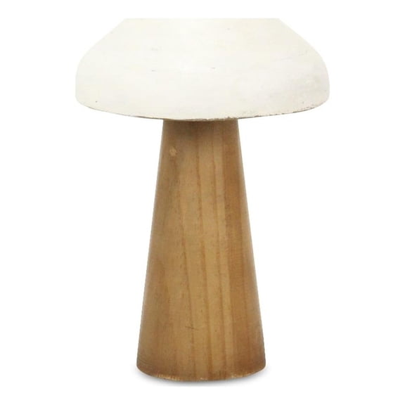 Cheungs 6005L Hareton Forest Mushroom Table Decor - Brown & White - Large