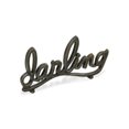thumbnail image 1 of Cheungs Home Accent Cast Iron Table Decor - Darling, 1 of 4