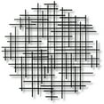 thumbnail image 1 of Cheungs Home Accent Small Black Round Metal Wall Art, 1 of 4