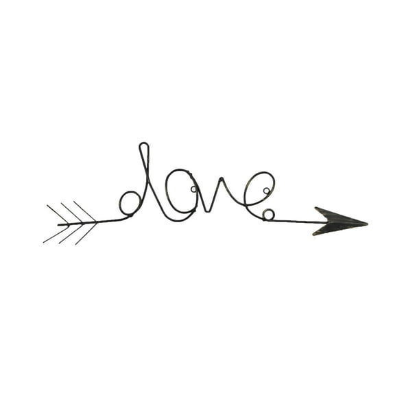 Cheungs Home Collection Left To Right "Love" Arrow