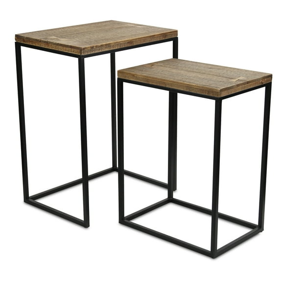 Cheungs Home Decorative Beloitte 2 Piece Side Table Set