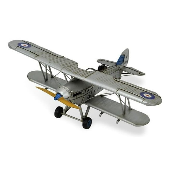 Cheungs JA-0277 British Hawker Hind Bi-Plane Tabletop Decor