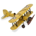 thumbnail image 1 of Cheungs JA-0279 British Bi-Plane Tabletop Decor, 1 of 5