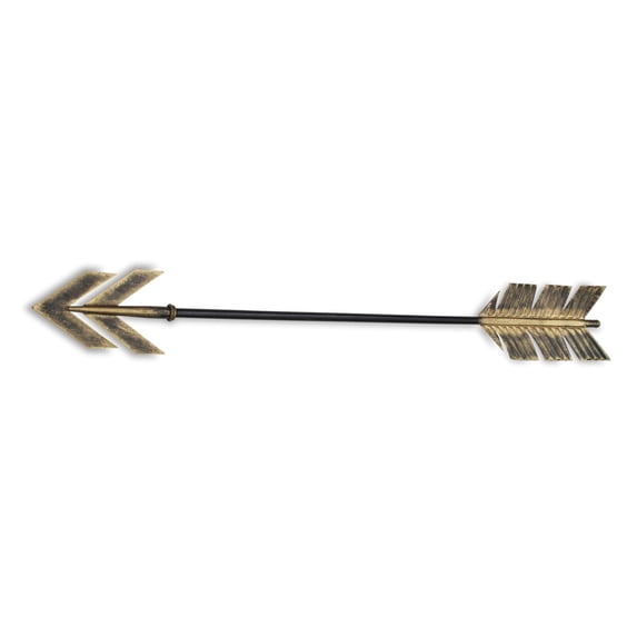 Cheungs Large Decorative Arrow Wall Decor With Bronze Tone
