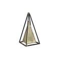 thumbnail image 1 of Cheungs Metal Bronze And Black Table Decor - 6" X 6" X 12", 1 of 4