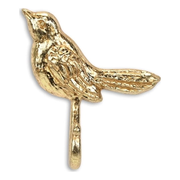 Cheungs 6116GD Mythra Swallow Cast Iron Wall Hook - Golden