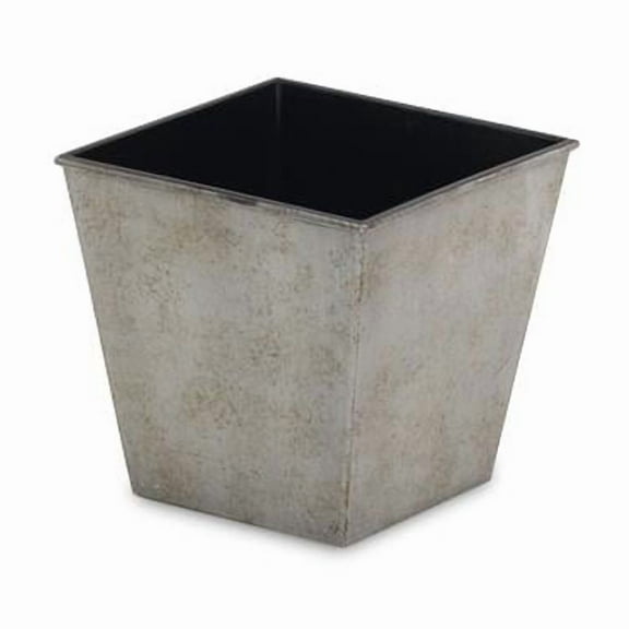 Cheungs PP-108LG 5.25 in. Square Planter with A Tapered Body - Gray
