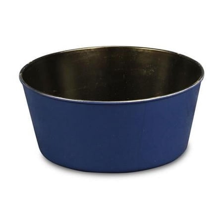 Cheungs PP-113NB 9.5 in. Round Planter with A Tapered Body - Navy Blue